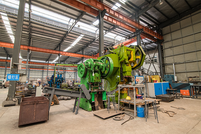 阜康网架配件-锥头加工车间